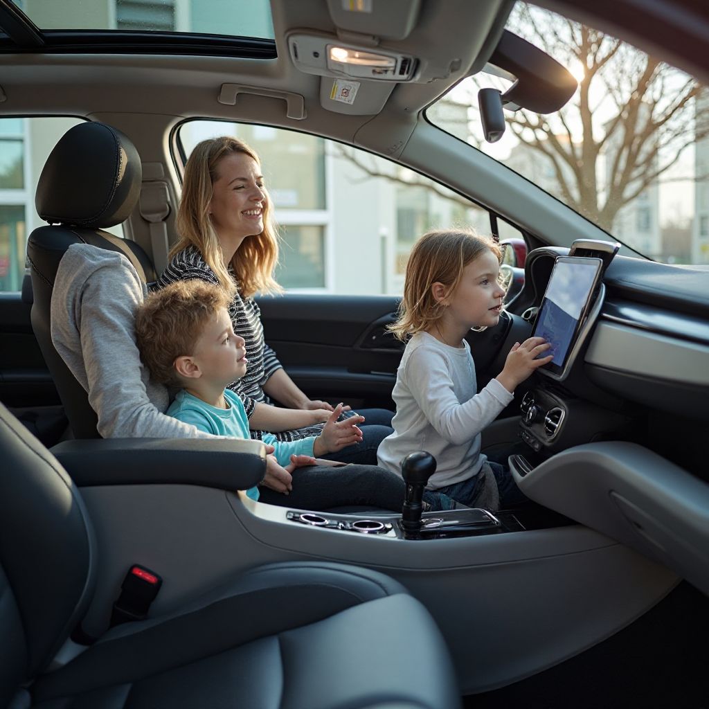 SUV eléctrico familiar espacioso