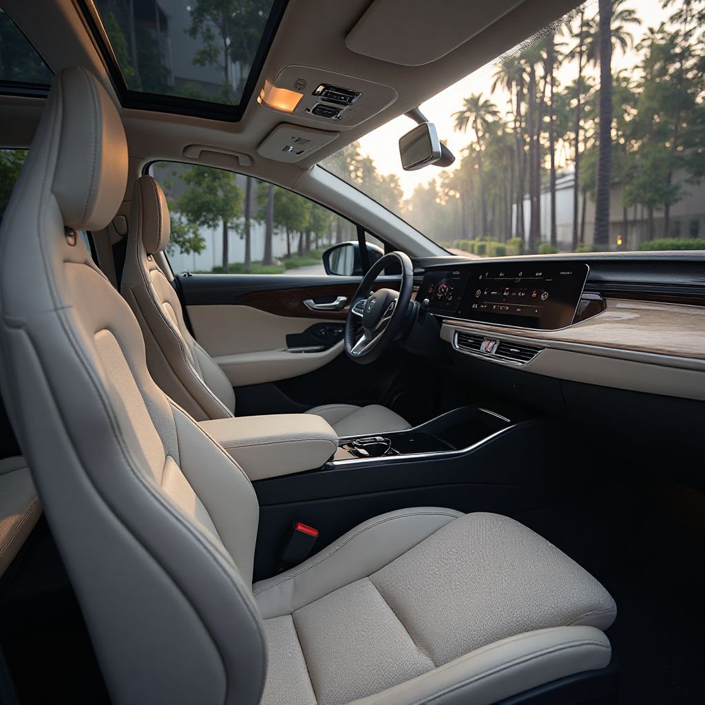 Sedán eléctrico premium de lujo